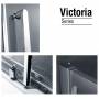 Душевой уголок GEMY Victoria S30191F-A70. Фото