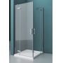 Душевой угол BELBAGNO KRAFT-AH-22-100/80-C-Cr-R. Фото