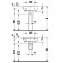 Раковина с переливом DURAVIT DURASTYLE 55х44 2319550000. Фото