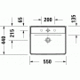 Раковина подвесная DURAVIT D-Neo 55х44 2366550000. Фото