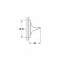 Крючок для банного халата GROHE Ondus 40378000 для ванной комнаты. Фото