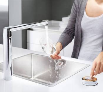 Смеситель для мойки GROHE K7 F-Digital 31247000. Фото