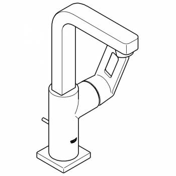 Смеситель для раковины GROHE Quadra 23297000. Фото