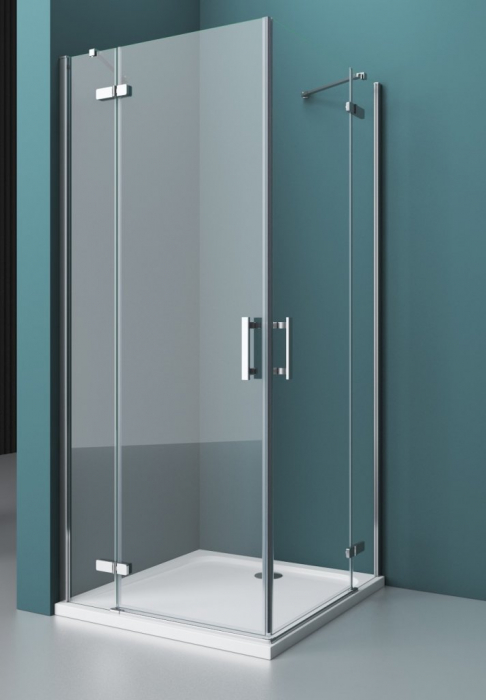 Душевой угол BELBAGNO KRAFT-AH-22-100/80-C-Cr-R. Фото