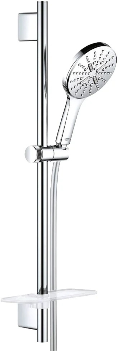 GROHE 26575000 Rainshower SmartActive 130 Душевой гарнитур III, душевая штанга 600 мм, шланг 1750 мм, 9,5 л/мин, хром. Фото