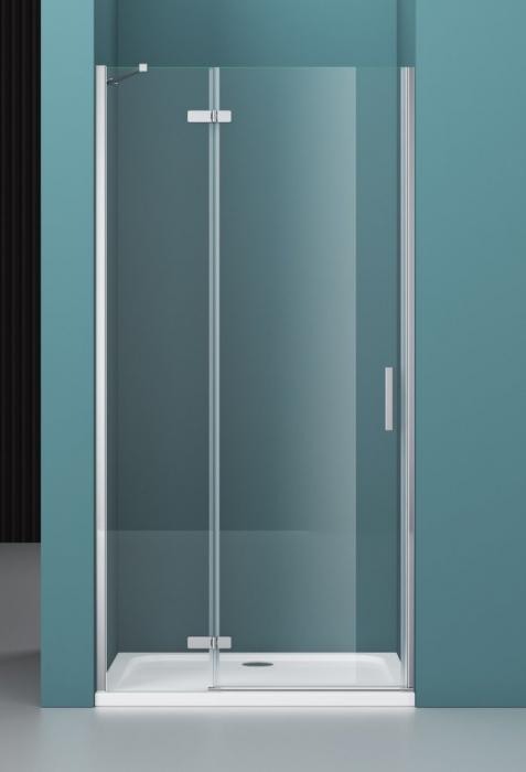 Душевая дверь BELBAGNO KRAFT-B-12-60/20-C-Cr-R. Фото