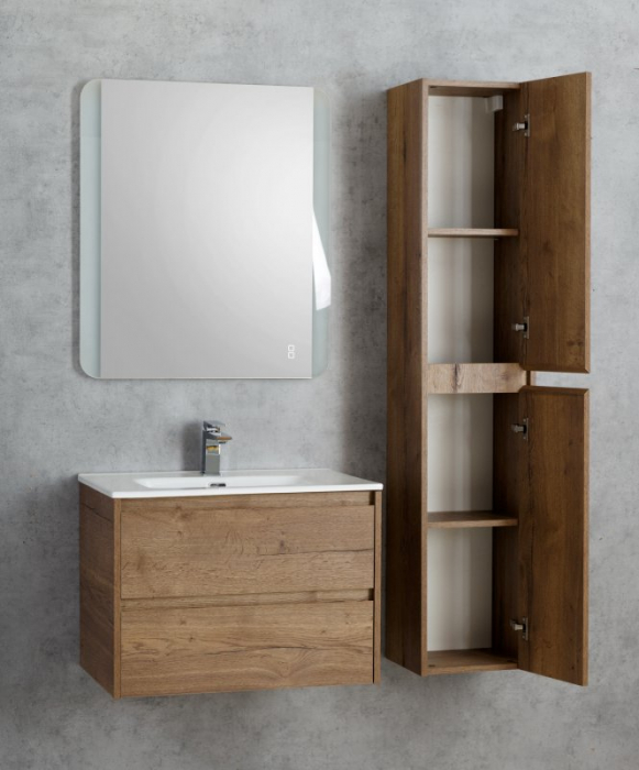 Шкаф подвесной левосторонний BELBAGNO KRAFT-1600-2A-SC-RT-L Rovere Tabacco. Фото